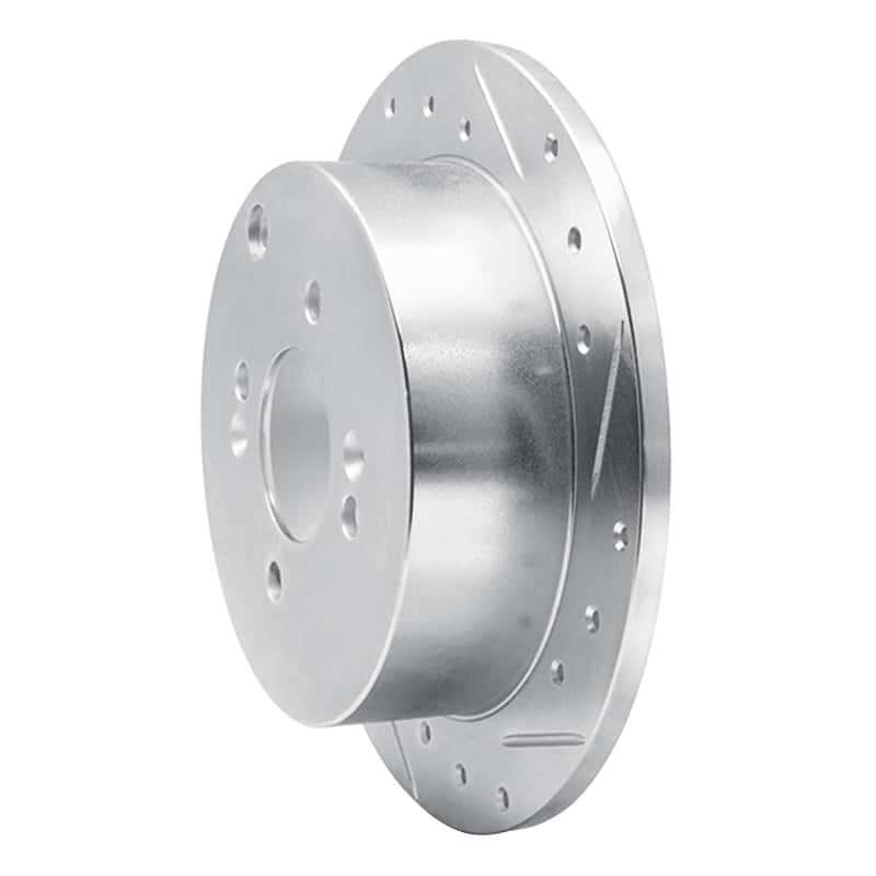 R1 Concepts — R1 06-12 Dodge Attitude (Mexico) Rear Right Drilled & Slotted Silver Brake Rotor
R1 Brake Rotor Drill - view 2