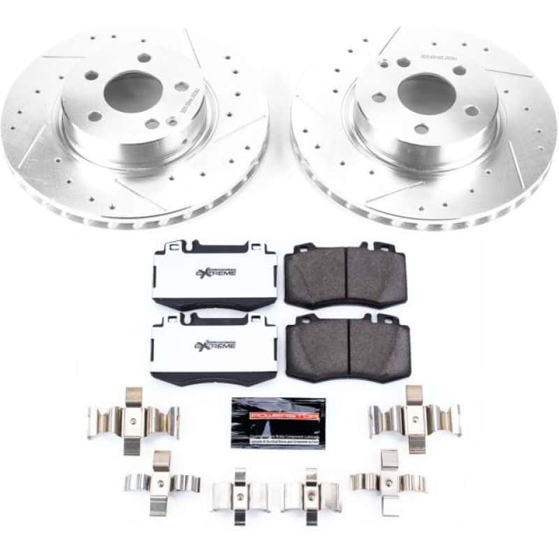 PowerStop — Power Stop 04-06 Mercedes-Benz E500 Front Z26 Street Warrior Brake Kit - view 1