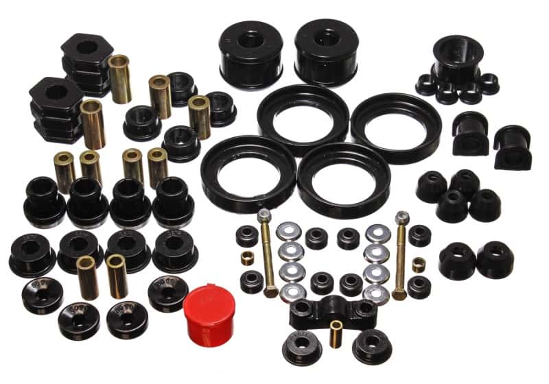 Energy Suspension — Energy Suspension 96-00 Honda Civic/CRX Black Hyper-Flex Master Bushing Set
Master Bushing Kit - view 2