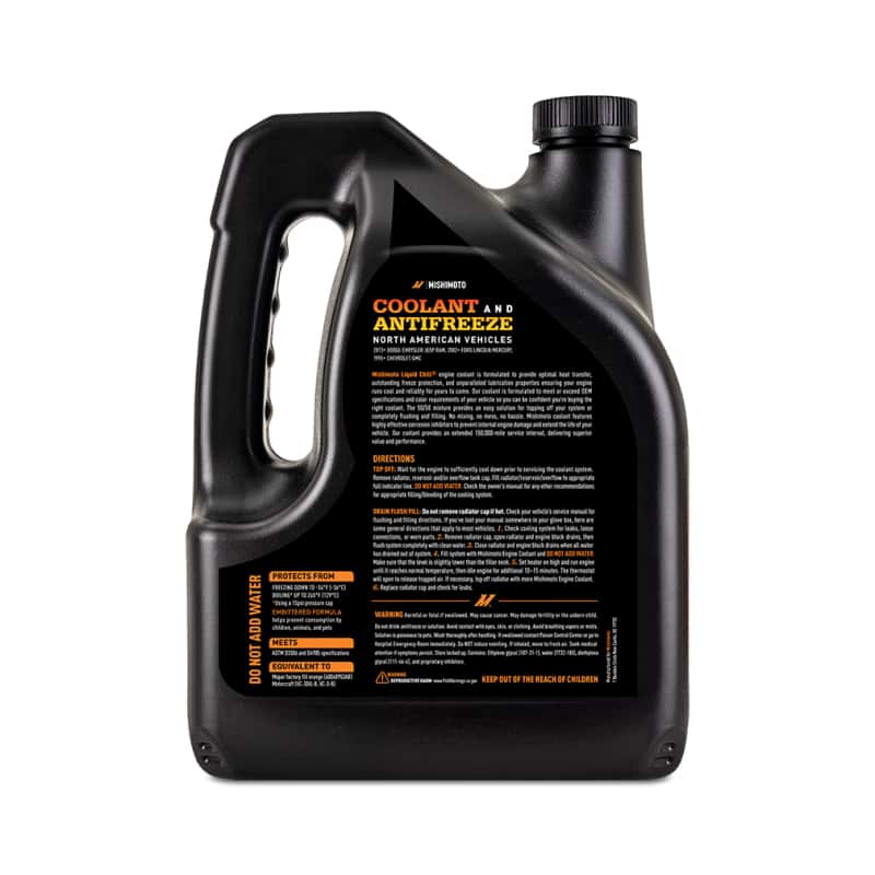 Mishimoto — Mishimoto Liquid Chill EG Coolant, North American Vehicles, Orange
Engine Coolant - view 3