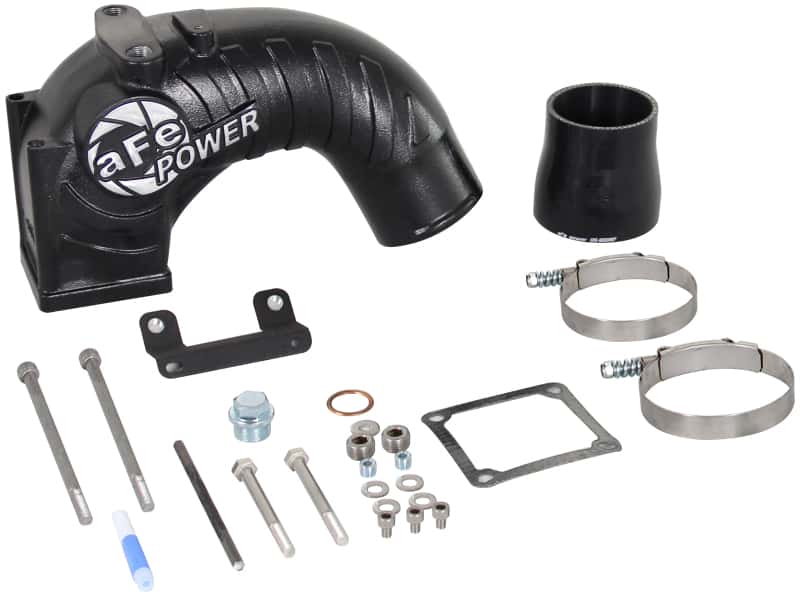 aFe — aFe Bladerunner 3.5in Intake Manifold 03-07 Dodge Diesel Trucks L6-5.9L (td)
Intake Manifold - view 1