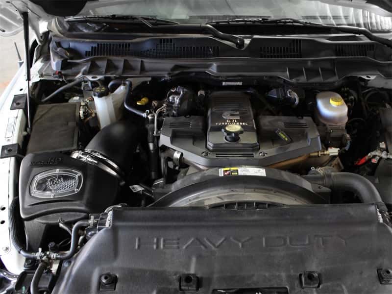 aFe — aFe Momentum HD Pro DRY S Stage-2 Si Intake 13-14 Dodge RAM Diesel Trucks L6
Momentum HD Intake - view 7