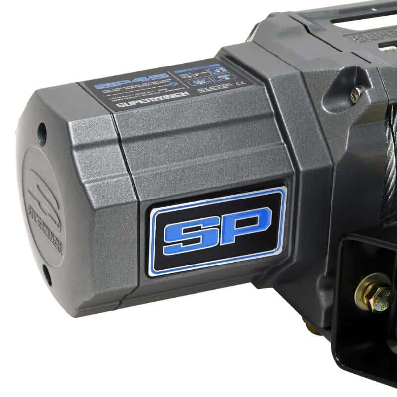 Superwinch — Superwinch 4500 LBS 12V DC 15/64in x 40ft Steel Rope Roller Fairlead SP 45 Winch - view 5