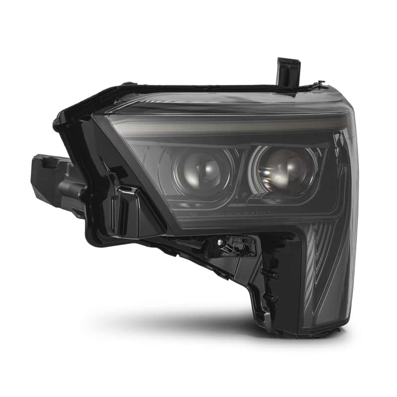 AlphaRex — AlphaRex 22-23 Toyota Tundra LUXX-Series Headlights Alpha-Blk w/White DRL - Req 810029 OR 810030
Projector Headlights - view 6