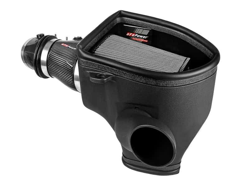 aFe — aFe Magnum Force Stage-2 Track Series Carbon Fiber AIS w/Pro Dry S Media-18 Dodge Challenger V8-6.2L
Track Series Intake - view 1