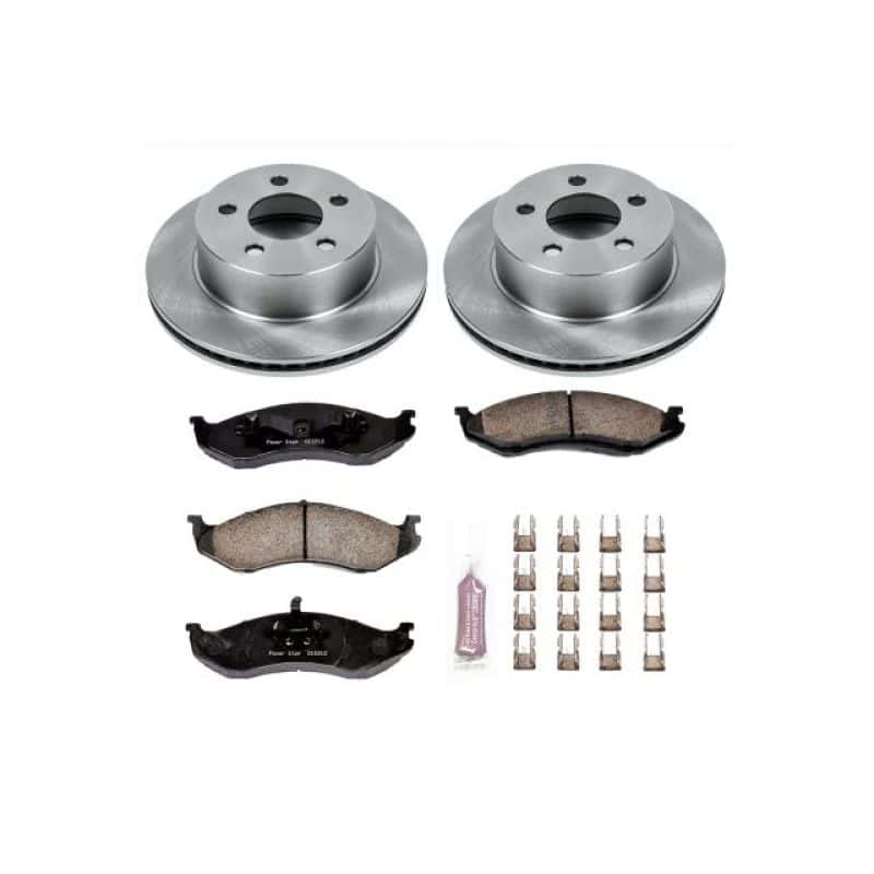 PowerStop — Power Stop 99-01 Jeep Cherokee Front Autospecialty Brake Kit - view 1