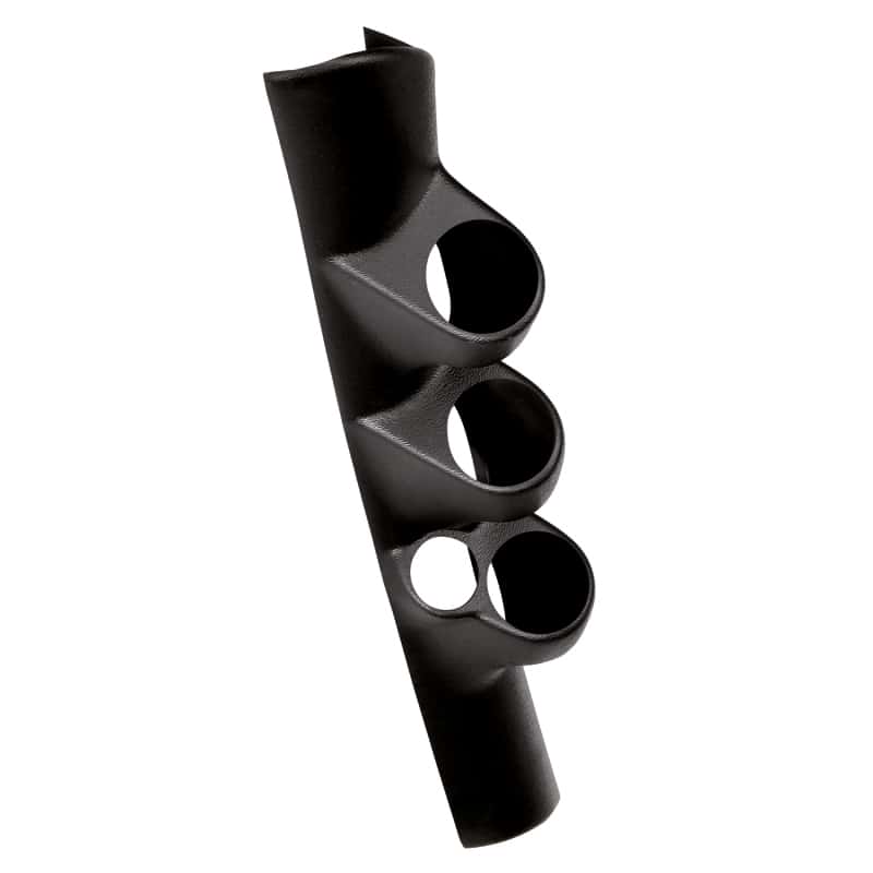 AutoMeter — Autometer 98-02 Dodge Ram w/ Speaker (Exc 2002 1500) Black 52mm Triple Pillar
2-1/16" TRIPLE PILLA - view 1