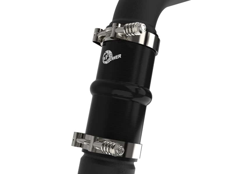 aFe — aFe RAM 1500 20-22 V6-3.0L (td) BladeRunner 2-1/2 in & 3in Aluminum Hot & Cold Charge Pipe Kit Black
Charge Pipe Kit - view 5