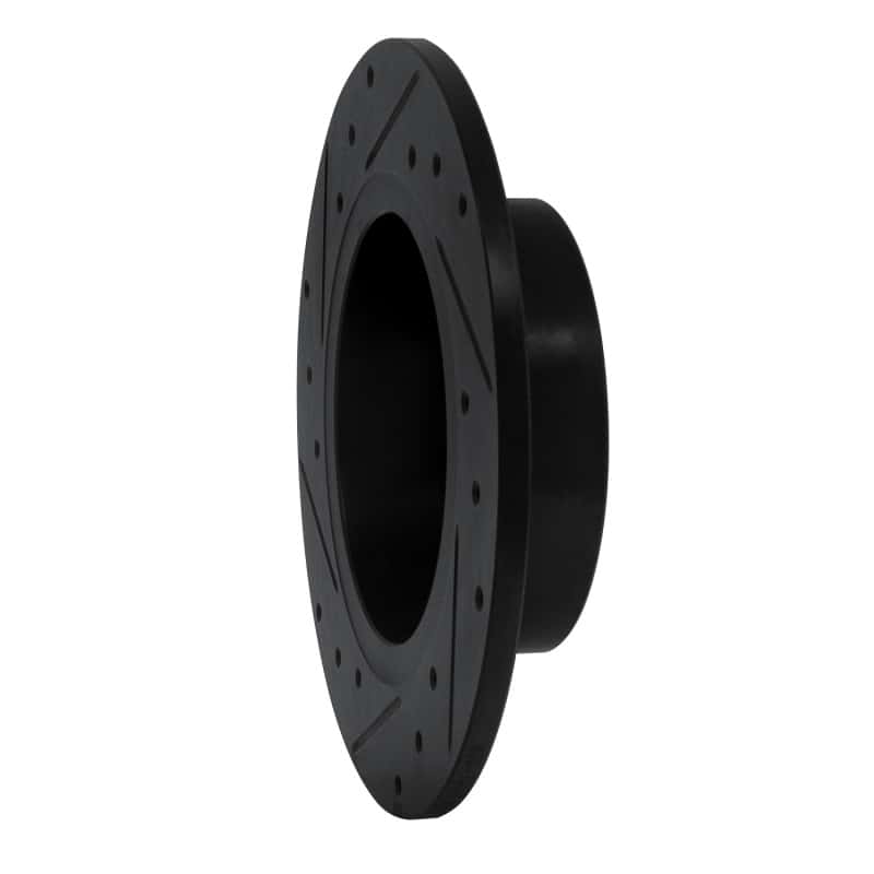 R1 Concepts — R1 10-19 Audi A3 Rear Right Drilled & Slotted Black Brake Rotor
R1 Brake Rotor Drill - view 4