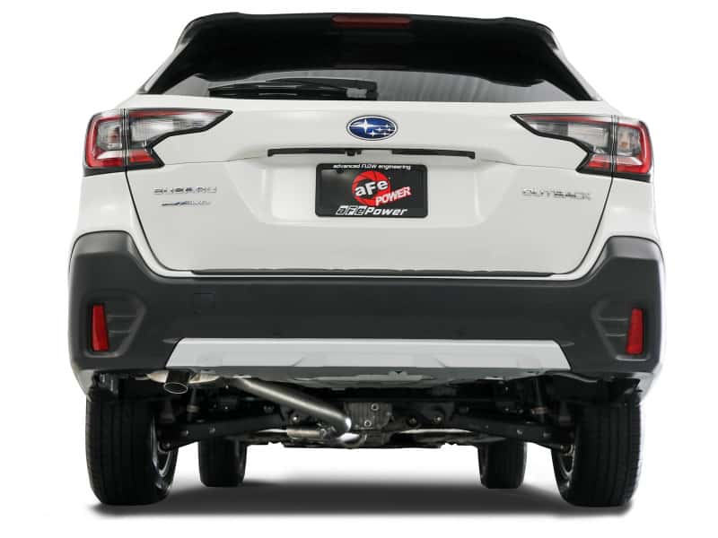 aFe — aFe POWER Takeda 20-23 Subaru Outback H4-2.5L 2-1/2in 304 Stainless Steel Cat-Back Exhaust System
Cat-Back Exhaust - view 4