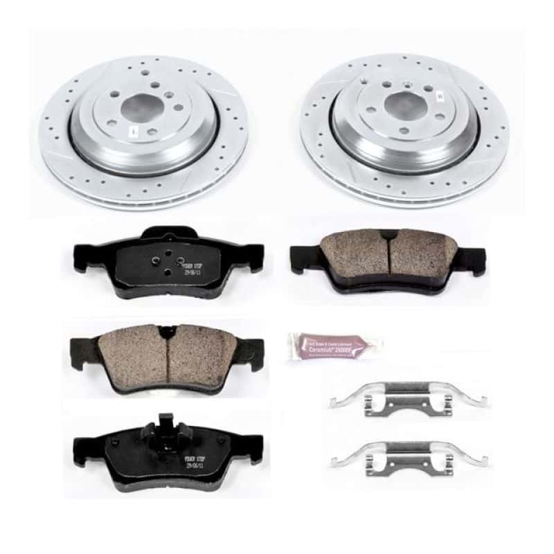 PowerStop — Power Stop 05-06 Mercedes-Benz G55 AMG Rear Z23 Evolution Sport Brake Kit - view 1
