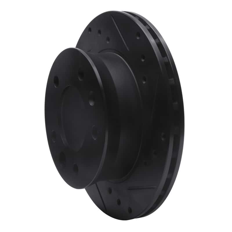 R1 Concepts — R1 02-06 Dodge Sprinter 2500 Front Right Drilled & Slotted Black Brake Rotor
R1 Brake Rotor Drill - view 2