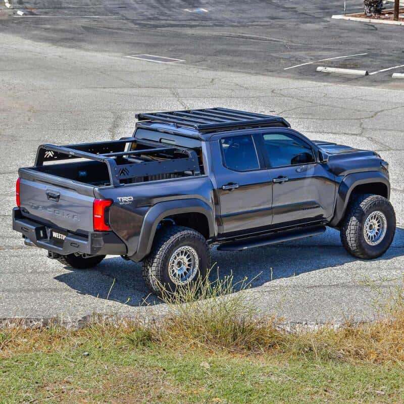 Westin — Westin 2024 Toyota Tacoma Double Cab Mesa Roof Rack - Textured Black
Roof Rack - view 7