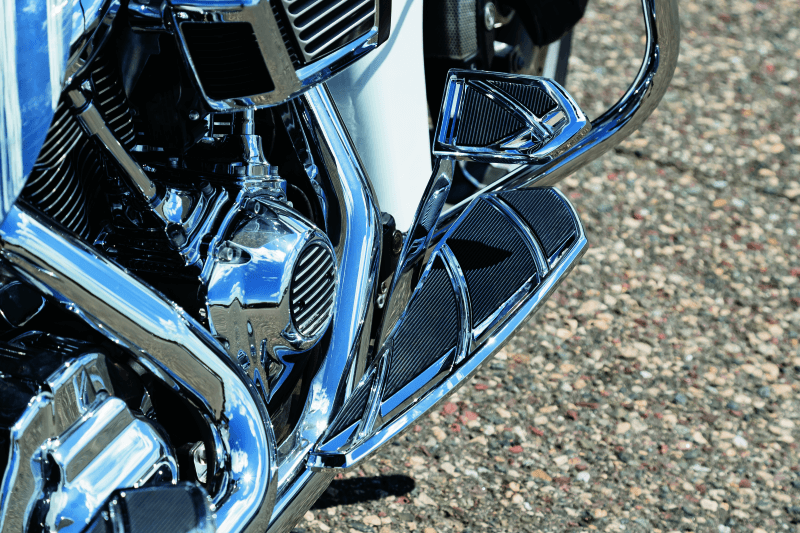 Kuryakyn — Kuryakyn Phantom Brake Pedal Pad FL Touring Models Chrome - view 2
