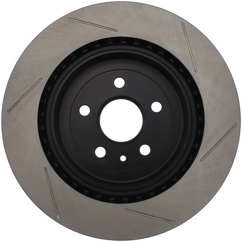 Stoptech — StopTech Power Slot 10 Camaro SS 8cyl Rear Right Slotted Rotor
Sport Slotted Rotor - view 2