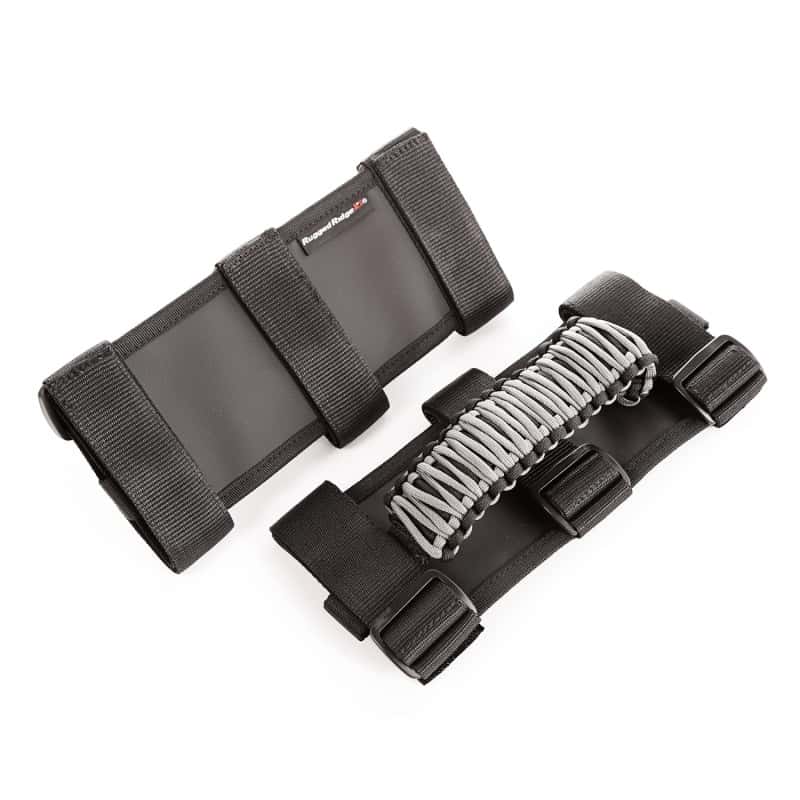 Rugged Ridge — Rugged Ridge Paracord Grab Handles Gray/Black Pair
Interior Grab Bar
OFFROAD_INTERIOR - view 3