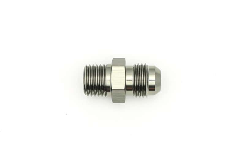 DeatschWerks — DeatschWerks 6AN Male Flare To 1/4in. Male NPT Adapter - view 4