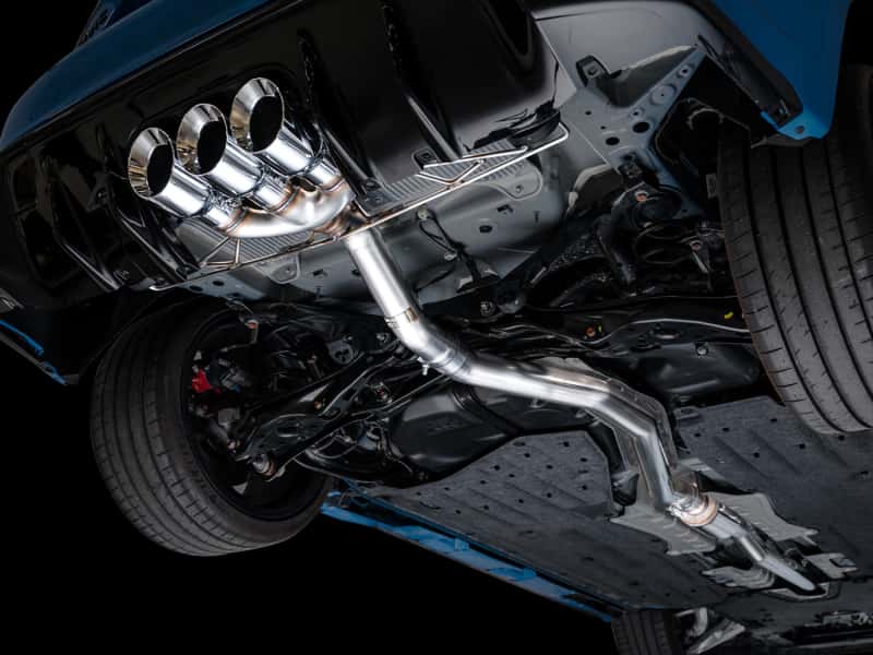 AWE Tuning — AWE Tuning 2023 Honda Civic Type R FL5 Track Edition Exhaust w/ Triple Chrome Silver Tips
Track Exhaust - view 14