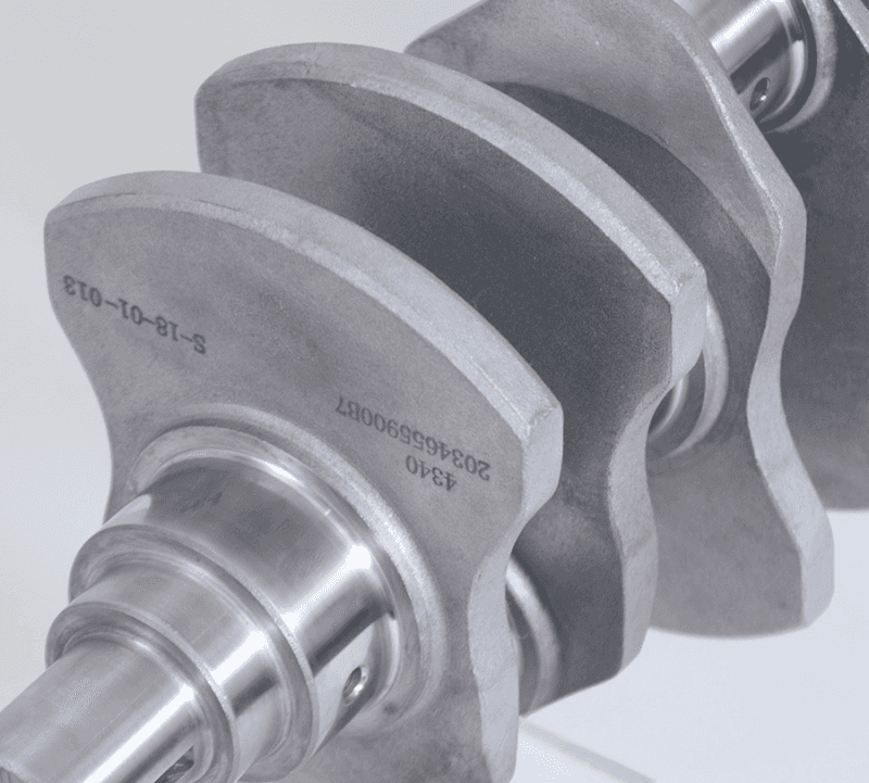 Eagle — Eagle 4G63 Stock Stroke 88mm Crankshaft - 7 Bolt Flange
4340 Crank - view 5