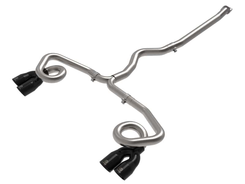aFe — aFe POWER Takeda 3in to 2-1/2in 304 SS Cat-Back Exhaust w/ Black Tips 22-23 Subaru WRX H4-2.4L (t)
Cat-Back Exhaust - view 1