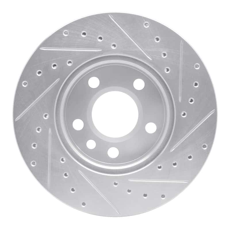 R1 Concepts — R1 96-00 Volkswagen EuroVan Front Left Drilled & Slotted Silver Brake Rotor
R1 Brake Rotor Drill - view 5