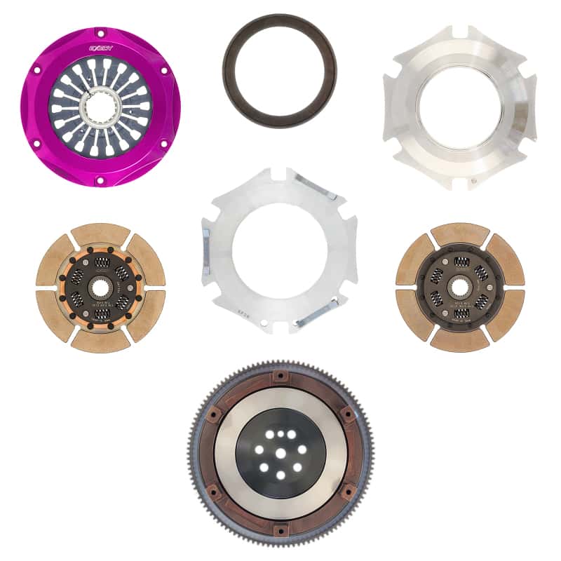 Exedy — Exedy 1996-1996 Mitsubishi Lancer Evolution IV L4 Hyper Twin Cerametallic Clutch Sprung Center Disc
Hyper Multi Series
Clutch Kit - view 3