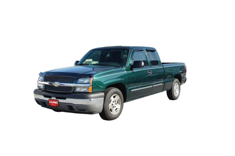 AVS — AVS 99-07 Chevy Silverado 1500 Ext. Cab Ventvisor Outside Mount Window Deflectors 4pc - Smoke
Side Window Vent
VENTVISOR 4PC - view 2