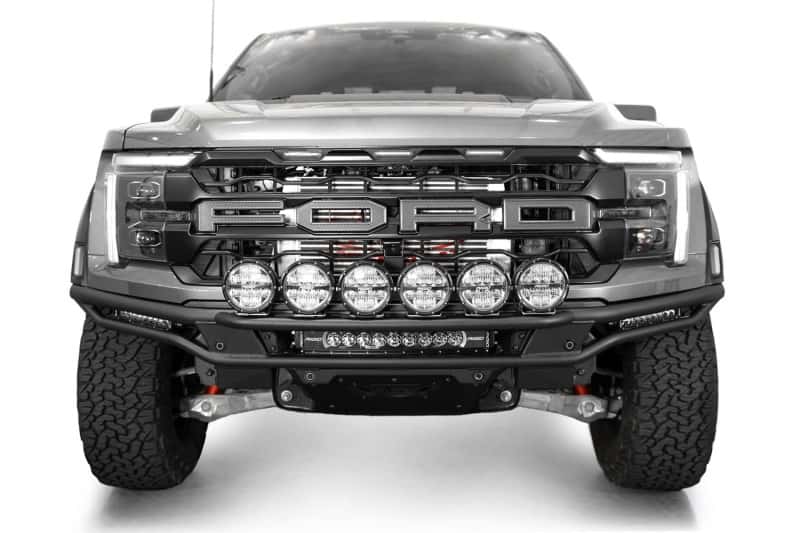Addictive Desert Designs — Addictive Desert Designs 2021-2024 Ford F-150 Raptor Race Series Front Bumper Light Hoop
Bumper- Front - view 10