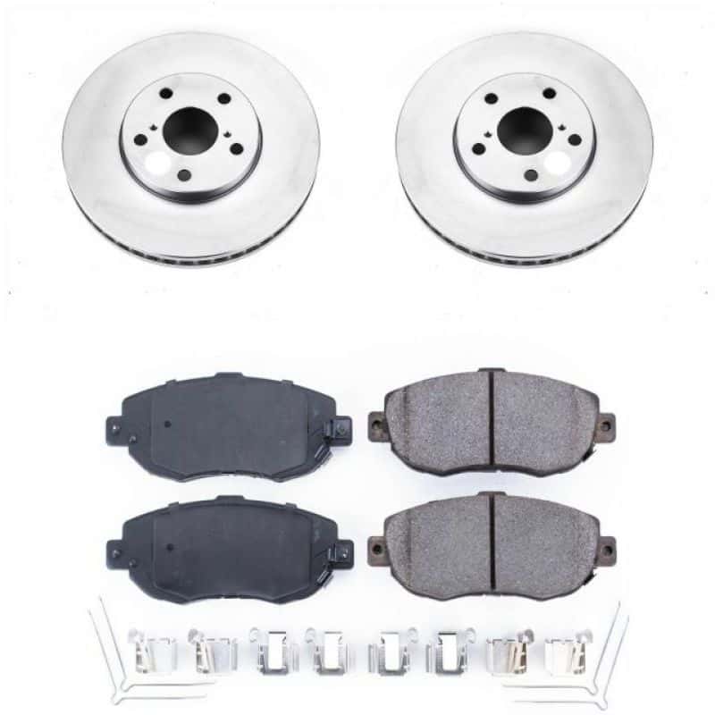 PowerStop — Power Stop 93-05 Lexus GS300 Front Z17 Evolution Geomet Coated Brake Kit - view 1