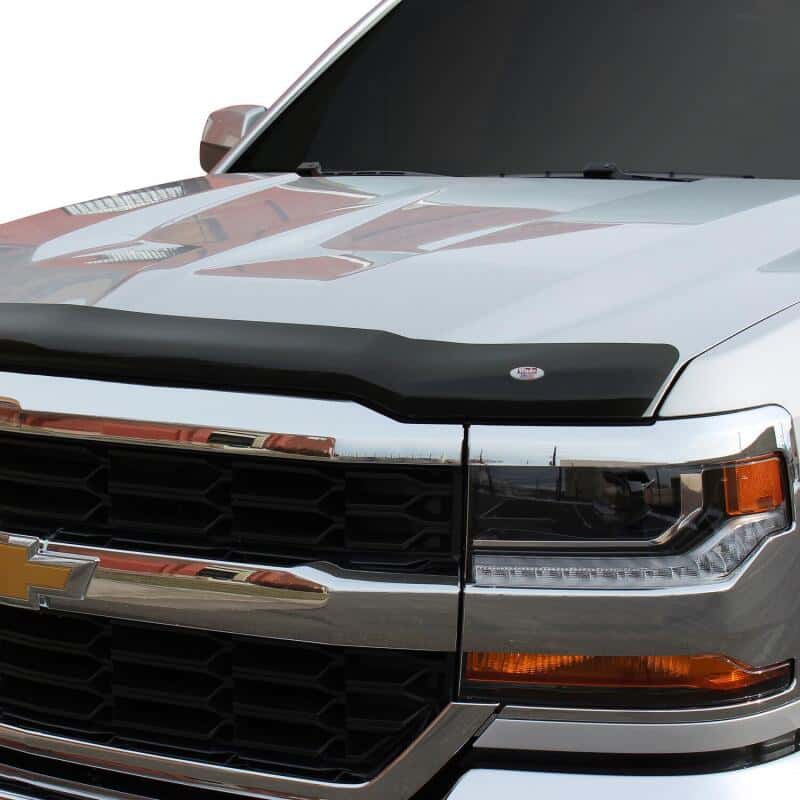 Westin — Westin 2016-2018 Chevrolet Silverado 1500 Platinum Bug Shield - Smoke
Hood Protector - view 2