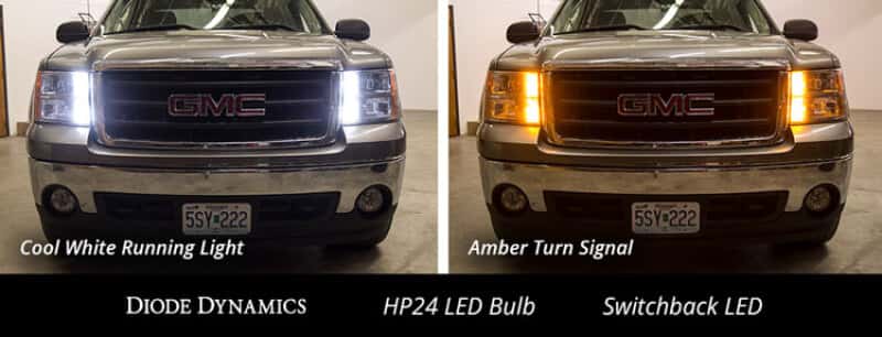 Diode Dynamics — Diode Dynamics 4257 HP24 LED Bulb - Cool - White Switchback (Single) - view 4