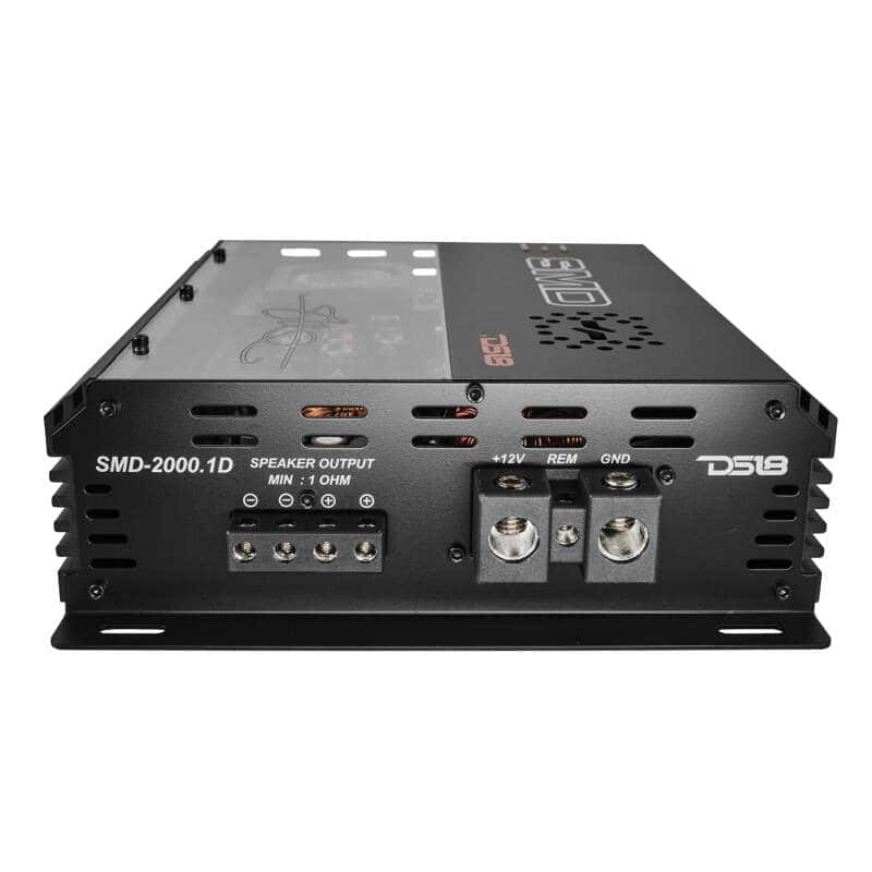 DS18 — DS18 Steave Meade Colab 1-Channel Amp Class D 2000/1ohm 1400/2ohm 800/4ohm Watts LED Lights - view 3