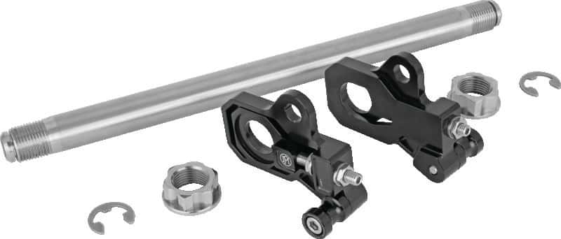 Performance Machine — Performance Machine HD Touring Axle Adj Kit - Black Ano - view 2