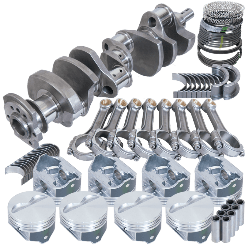 Eagle — Eagle Chevy 350 2Pc 3.750in Crank 5.700in I-Beam Rods -12cc Inv 4.030in Pistons Balanced Assembly
Bal Street Perf Assy - view 1
