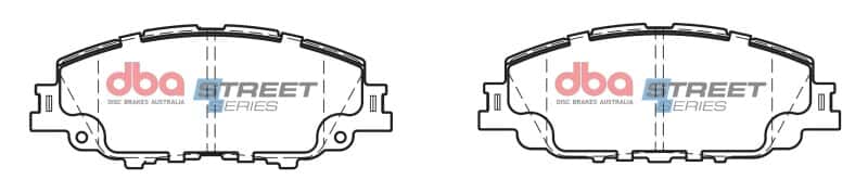 DBA — DBA 19-22 Toyota Corolla Hatchback Front Street Series Brake Pads
Brake Pad - view 1