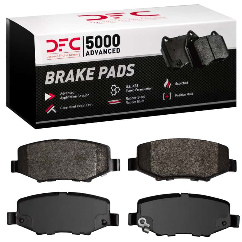 DFC — DFC 07-18 Dodge Nitro Rear 5000 Advanced Semi Metallic Brake Pads
DFC Brake Pad Set - view 1