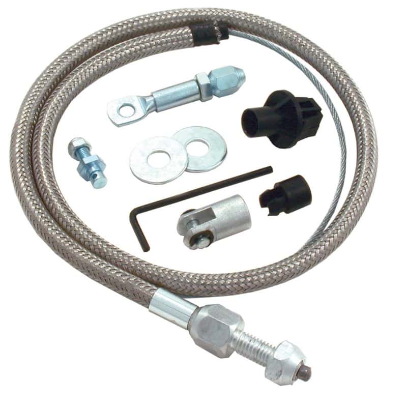 Spectre — Spectre Throttle Cable w/Braided SS Housing - 3ft. - view 1
