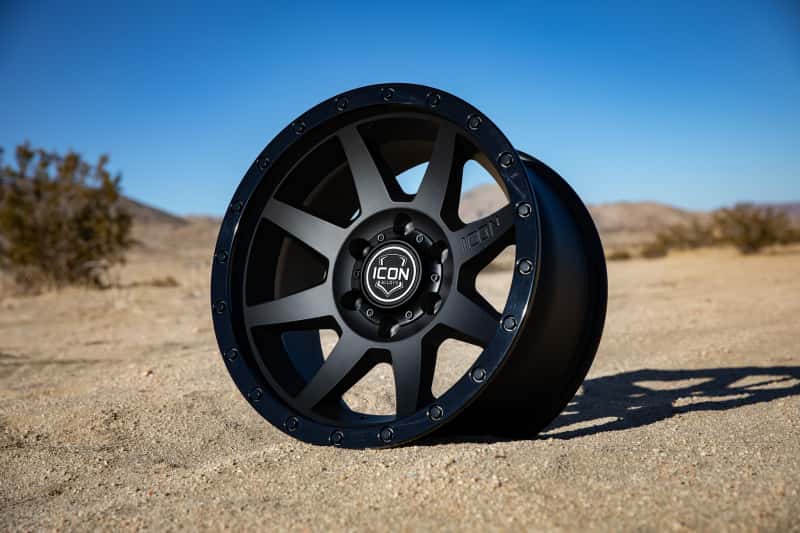 ICON — ICON Rebound 18x9 6x135 6mm Offset 5.25in BS 87.1mm Bore Double Black Wheel
WHEEL - view 2