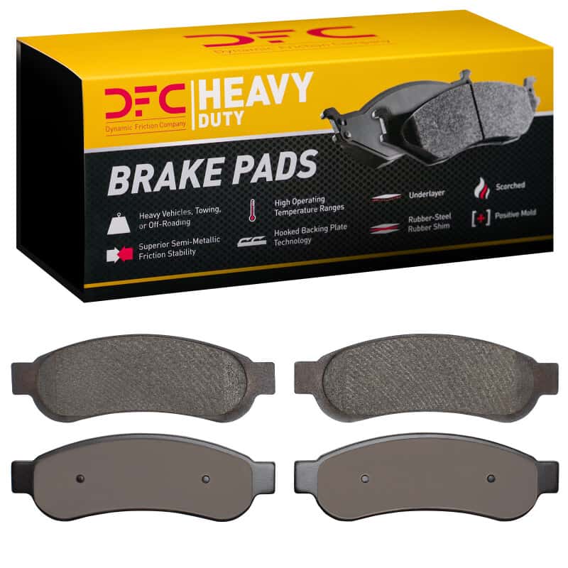 DFC — DFC 05-10 Ford F-350 Super Duty 4WD Rear Heavy Duty Pads - Semi Metallic
DFC Brake Pad Set - view 1