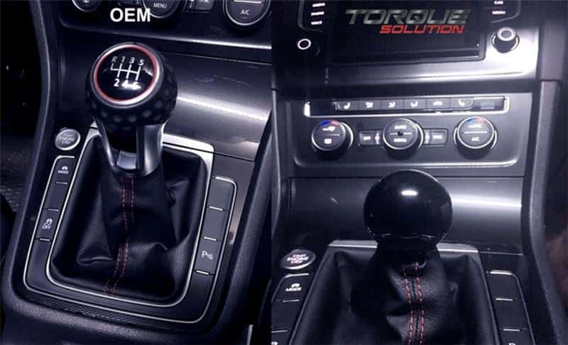 Torque Solution — Torque Solution Billet Shift Knob (Red) Volkswagen/Audi Manual Transmission - view 3