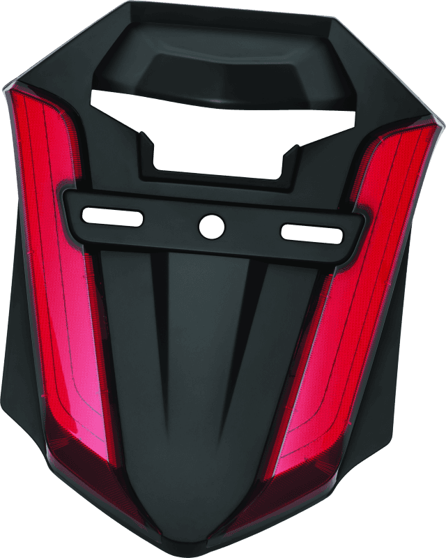 Kuryakyn — Kuryakyn Omni L.E.D Rear Fender Cover 18-20 GL1800 Satin Black - view 1