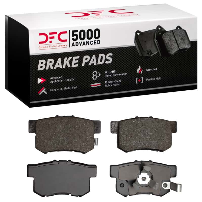 DFC — DFC 05-18 Acura RDX Rear 5000 Advanced Ceramic Brake Pads
DFC Brake Pad Set - view 1