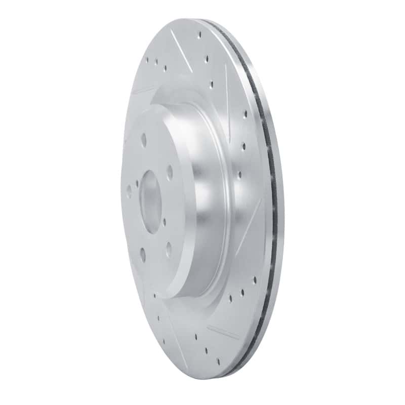 R1 Concepts — R1 19-25 Subaru ASCENT Rear Right Drilled & Slotted Silver Brake Rotor
R1 Brake Rotor Drill - view 2