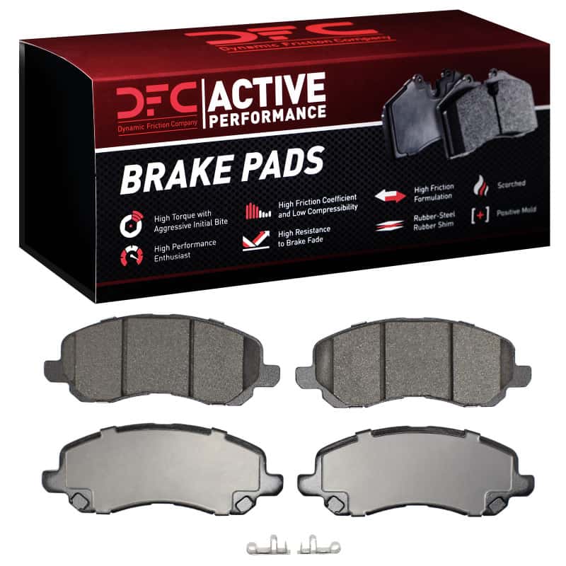 DFC — DFC 00-25 Chrysler 200 Front Active Performance Pads - Low Metallic
DFC Brake Pad Set - view 4