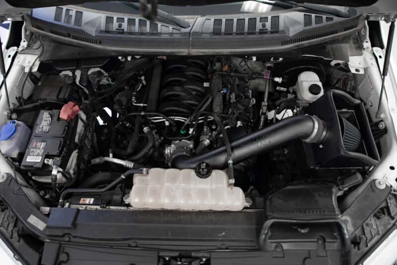 K&N Engineering — K&N 15-20 Ford F150 V8-5.0L Cold Air Intake - DRYFLOW
Air Intake System - view 5