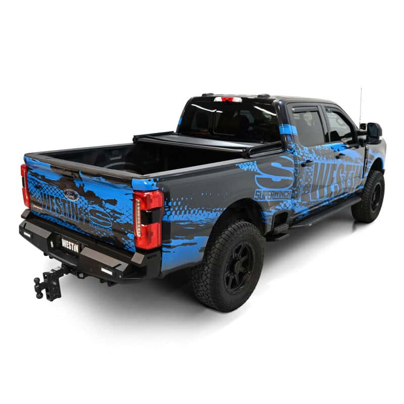 Westin — Westin 17-24 Ford F-250/350 Super Duty 6.75ft. Bed Soft Tri-Fold Tonneau Cover - Black
SftTr Fl Tonneau Cvr - view 14