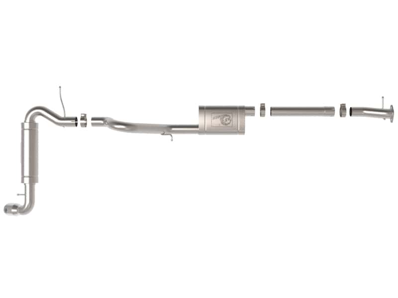 aFe — aFe Apollo GT 3in 409 SS Cat-Back Exhaust 2021 Ford Bronco L4-2.3L (t)/V6-2.7L (tt) w/ Polished Tips
Cat-Back Exhaust - view 2