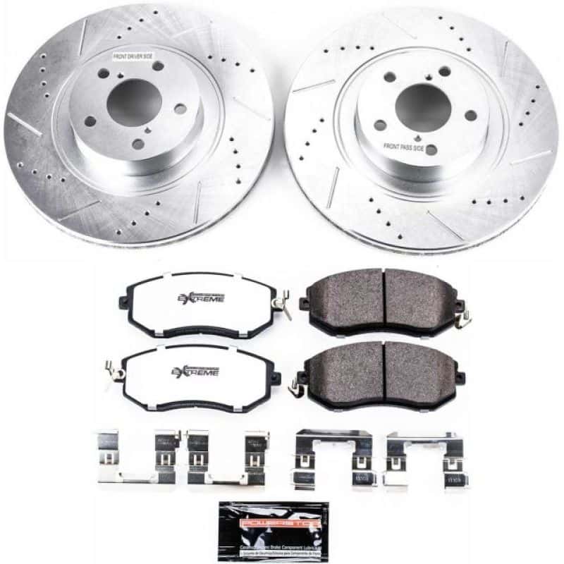 PowerStop — Power Stop 13-16 Scion FR-S Front Z26 Street Warrior Brake Kit - view 1