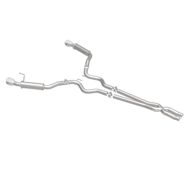 Magnaflow — MagnaFlow Cat Back, SS, 2.5in, Competition, Dual Split Polished 4.5in Tips 2015 Ford Mustang V6 3.7L
Cat-Back - view 10