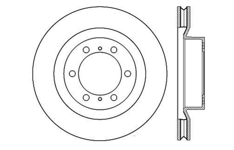 Stoptech — StopTech Slotted & Drilled Sport Brake Rotor
Slot/Drill Rotor - view 4